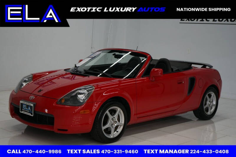 2001 Toyota MR2 Spyder For Sale In Cornelia, GA