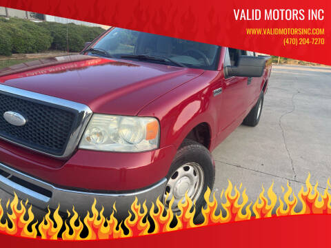 2008 Ford F-150 for sale at Valid Motors INC in Griffin GA