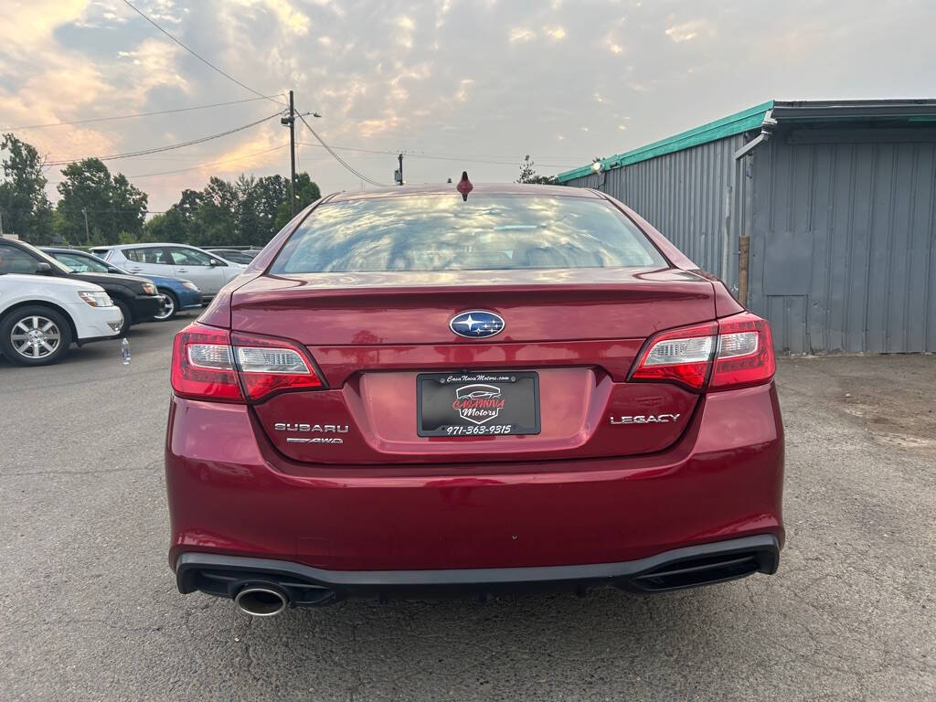 2018 Subaru Legacy for sale at CASANOVA MOTORS in Milwaukie, OR