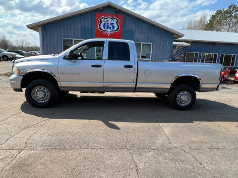 2005 Dodge Ram 2500 for sale at Route 65 Sales in Mora MN