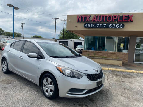 2016 Kia Forte for sale at NTX Autoplex in Garland TX