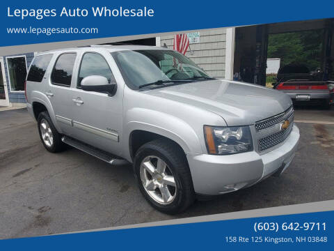 2012 Chevrolet Tahoe for sale at Lepages Auto Wholesale in Kingston NH