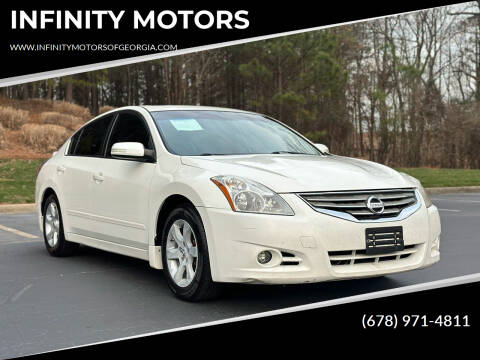 2010 Nissan Altima for sale at INFINITY MOTORS in Gainesville GA