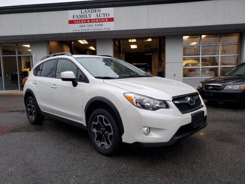2013 Subaru XV Crosstrek for sale at Landes Family Auto Sales in Attleboro MA