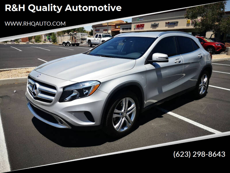 2016 Mercedes-Benz GLA for sale at R&H Quality Automotive in Avondale AZ