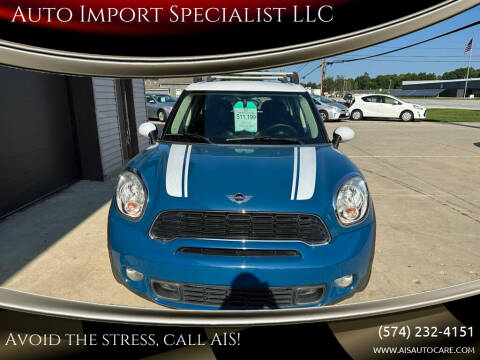 2012 MINI Cooper Countryman for sale at Auto Import Specialist LLC in South Bend IN