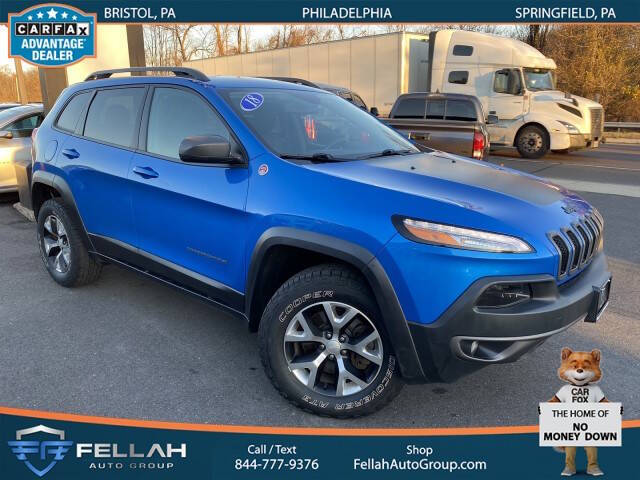 2018 Jeep Cherokee for sale at Fellah Auto Group in Bristol PA