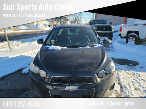 2014 Chevrolet Sonic for sale at Sun Sports Auto Center in Loveland CO