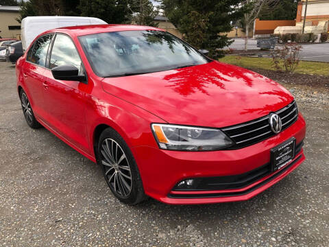 2016 Volkswagen Jetta for sale at M & M Auto Sales in Olympia WA