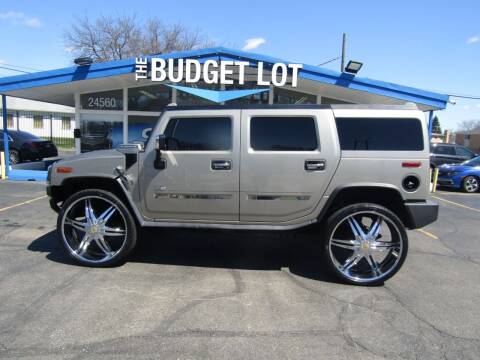 2003 HUMMER H2 for sale at THE BUDGET LOT in Detroit MI