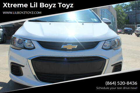 2017 Chevrolet Sonic for sale at Xtreme Lil Boyz Toyz in Greenville SC