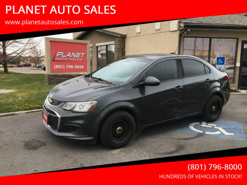 2017 Chevrolet Sonic for sale at PLANET AUTO SALES in Lindon UT