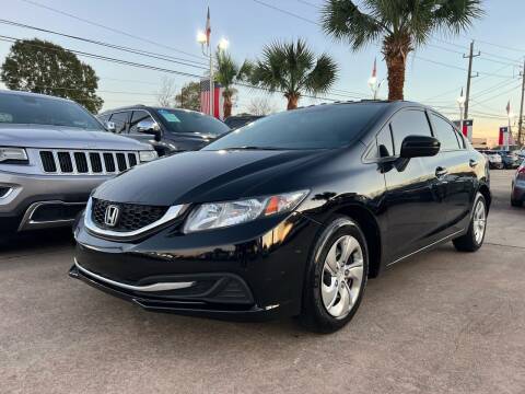 2014 Honda Civic for sale at Car Ex Auto Sales in Houston TX