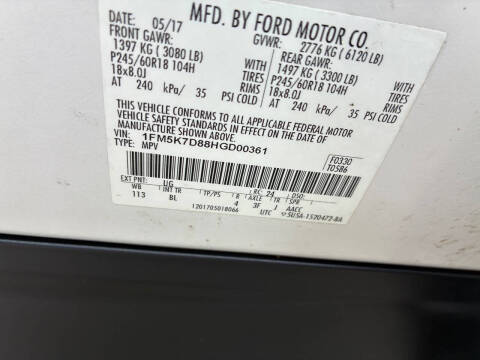 2017 Ford Explorer XLT