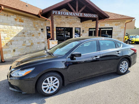 2018 Nissan Altima for sale at Performance Motors Killeen Second Chance in Killeen TX