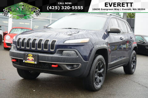 2014 Jeep Cherokee for sale at West Coast AutoWorks -Edmonds in Edmonds WA