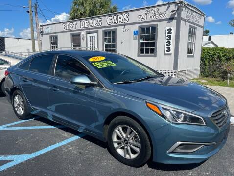 2017 Hyundai Sonata for sale at Best Deals Cars Inc in Fort Myers FL