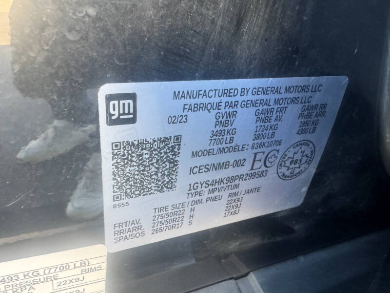 2023 Cadillac Escalade-V