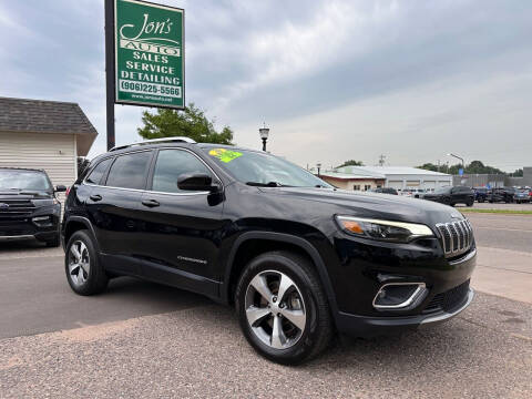 2020 Jeep Cherokee for sale at Jon's Auto in Marquette MI