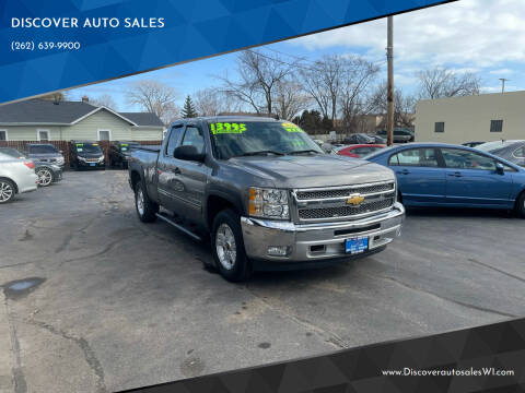 2013 Chevrolet Silverado 1500 for sale at DISCOVER AUTO SALES in Racine WI