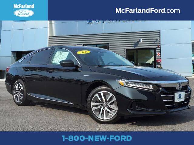 2021 Honda Accord Hybrid for sale at MC FARLAND FORD in Exeter NH