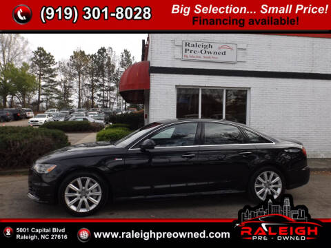 2016 Audi A6 for sale at Raleigh Pre-Owned in Raleigh NC