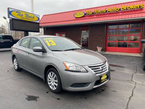 2013 Nissan Sentra for sale at Top Notch Auto Brokers, Inc. in McHenry IL