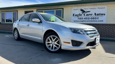 2012 Ford Fusion for sale at Eagle Care Autos in Mcpherson KS