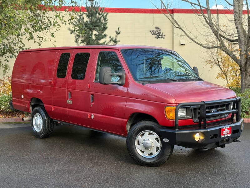 Used 2005 Ford Econoline Van Commercial with VIN 1FTSS34P25HA96301 for sale in Everett, WA