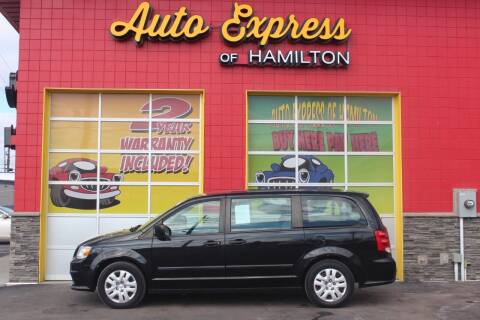 2016 Dodge Grand Caravan for sale at AUTO EXPRESS OF HAMILTON LLC in Hamilton OH