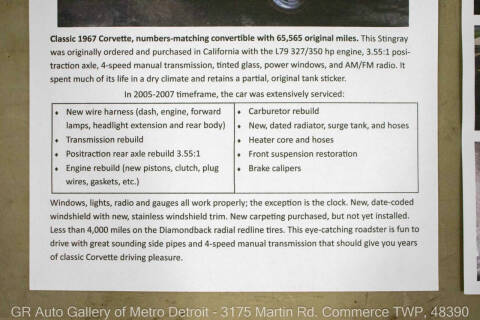 1967 Chevrolet Corvette