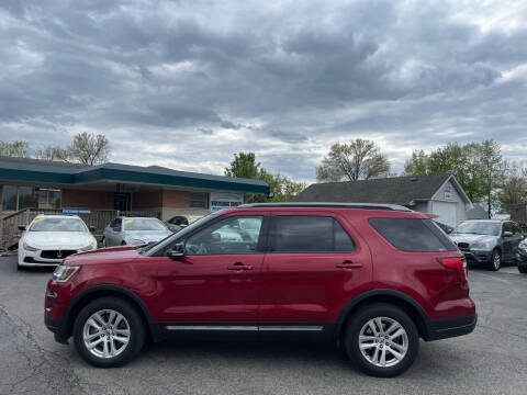 2018 Ford Explorer for sale at Brownsburg Imports LLC in Indianapolis IN