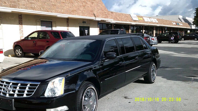 2008 Cadillac DTS Pro 6 door limosine for sale at LAND & SEA BROKERS INC in Pompano Beach FL
