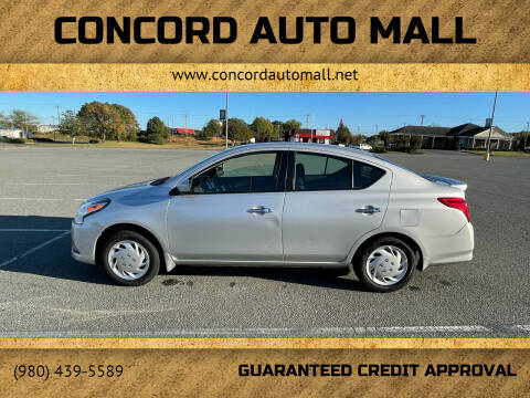 2016 Nissan Versa for sale at Concord Auto Mall in Concord NC