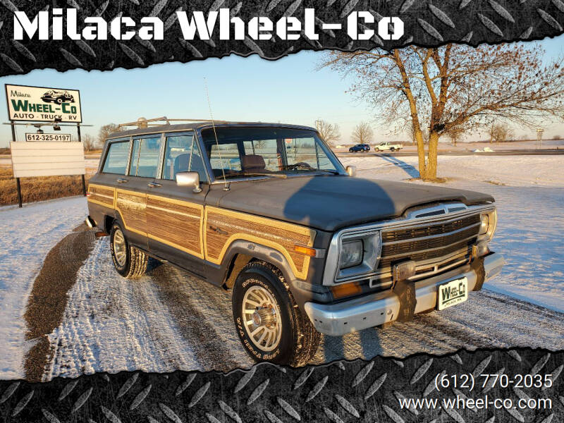 1990 Jeep Grand Wagoneer for sale at Milaca Wheel-Co in Milaca MN