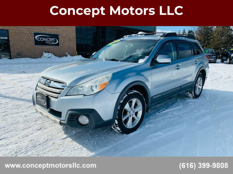 2014 Subaru Outback for sale at Concept Motors LLC in Holland MI