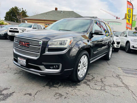 2015 GMC Acadia for sale at Ronnie Motors LLC in San Jose CA