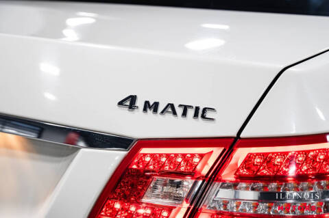 2011 Mercedes-Benz E-Class E 550 Sport 4MATIC