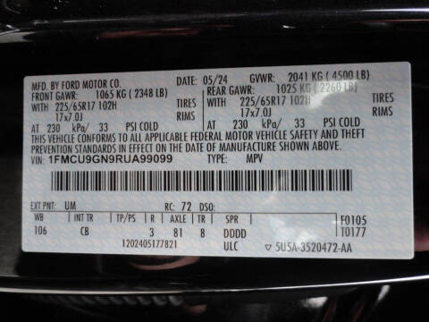 2024 Ford Escape Active