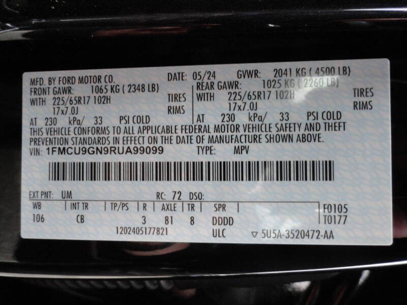 2024 Ford Escape Active