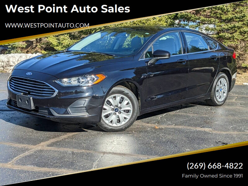 2019 Ford Fusion for sale at West Point Auto Sales in Mattawan MI