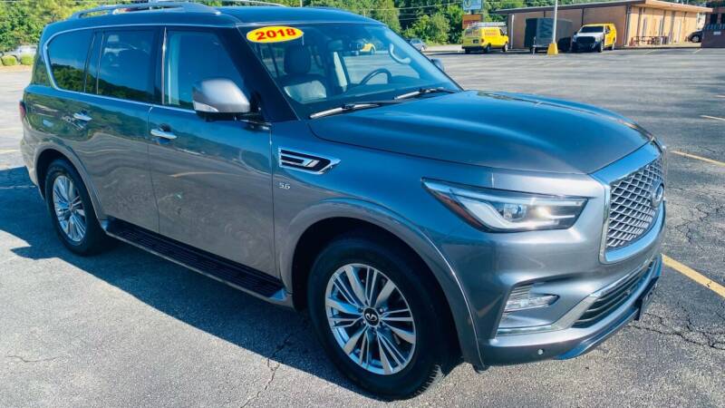 2018 Infiniti QX80 for sale at H & B Auto in Fayetteville AR