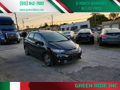 2015 Honda Fit for sale at Green Ride Inc in Nashville TN