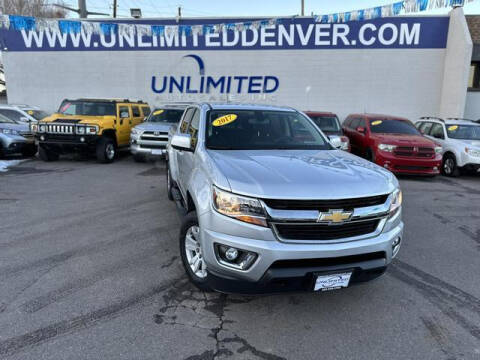 2017 Chevrolet Colorado for sale at Unlimited Auto Sales in Denver CO