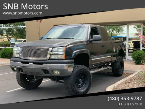 2004 Chevrolet Silverado 1500 for sale at SNB Motors in Mesa AZ