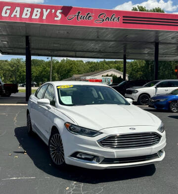 2018 Ford Fusion Hybrid for sale at GABBY'S AUTO SALES in Valparaiso IN