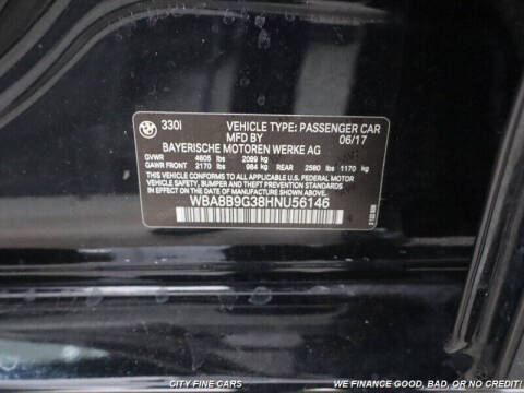 2017 BMW 3 Series 330i