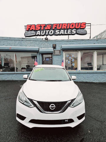 2019 Nissan Sentra for sale at FAST AND FURIOUS AUTO SALES in Newark NJ