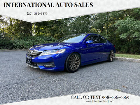 2017 Honda Accord for sale at International Auto Sales in Hasbrouck Heights NJ