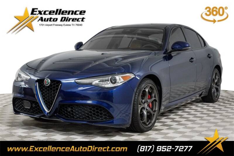 2017 Alfa Romeo Giulia for sale at Excellence Auto Direct in Euless TX
